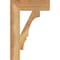 Ekena Millwork Balboa Block Rough Sawn Bracket, Western Red Cedar, 4"W x 16"D x 24"H BKT04X16X24BOA05RWR - alternate 4